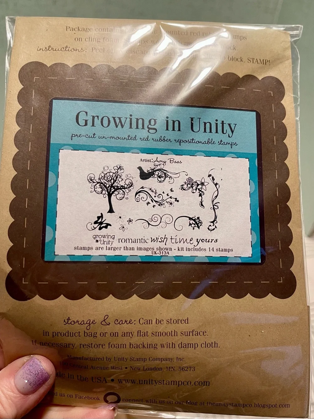NEW AND LIKE NEW UNITY STAMPS NINE SETS MIXED THEMES